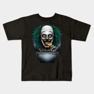 Horror toilet Monster #29 Kids T-Shirt